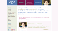 Desktop Screenshot of allergicgirl.com